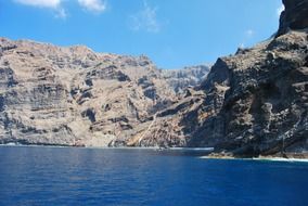 rocks on Tenerife coast, Spain