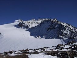 Landscape of Ötztal Alps