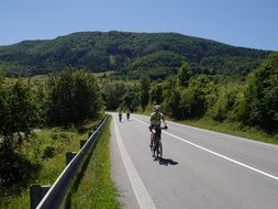 Biking in Slovakia