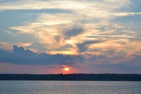 perfect river cloud