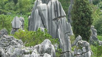stone forest China Kunming