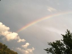 beautiful and amazing rainbow