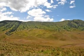 East Java mountains