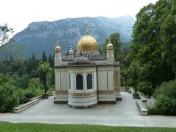 The Moorish kiosk of Linderhof palace, germany, bavaria