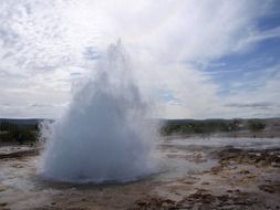 geyser of Iceland