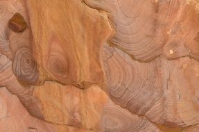 texture of red rock, jordan, petra
