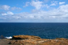 Pacific Ocean bank in Hawaii