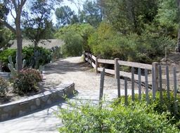 fence near the ranch path