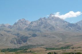Mountains Taurus in Turkey