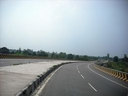 road scenery india
