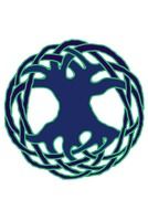 abstract symbol of a living tree