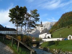 church on the land of Berchtesgaden