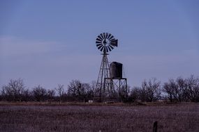 windmill water tower rural