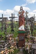 Lithuania siauliai amazing mountain of crosses