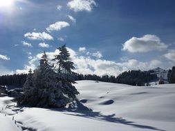 winter cold Switzerland