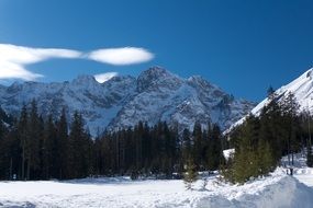 tatry mountains relaxing view