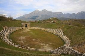 Arena ruins in Italy