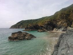 Landscape of lantic bay