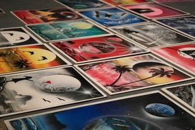cards with pictures
