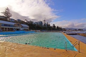 outdoor pool at the resort