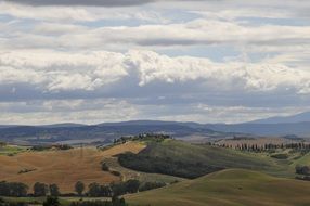 picturesque landscapes of Tuscany