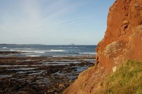 cliff edge near the sea