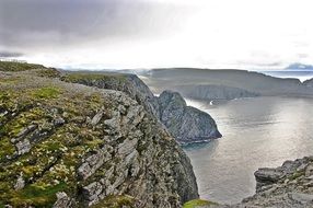 panorama of the north cape in Norway