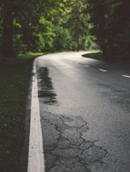 extraordinary beauty rural road