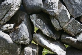 gray stone wall in ireland