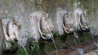 water source in the stone monastery