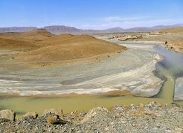 panoramic view of landscapes in morocco