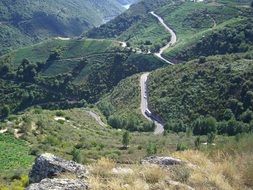 galicia mountain, ribeira sacra