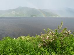 rainbow after the thunderstorm