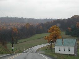house near the country road
