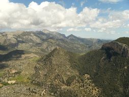 hills in Mallorca