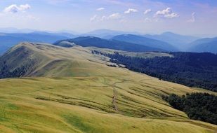 mountains meadows