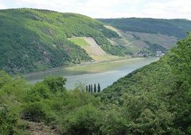 Among the green hills in Germany