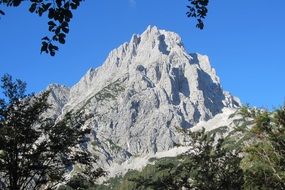 Landscape of mountain in Austria