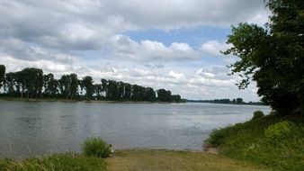 Rhine river landscape