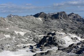 sea stone hills landscape