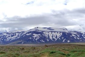 Iceland volcano mountain