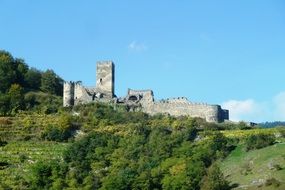 stunning ruin