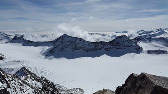 panorama picture of Alpines in South Tyrol