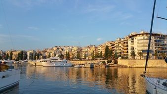 port in Piraeus, Greece