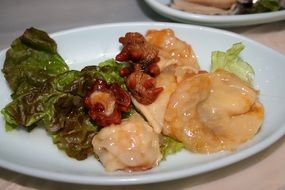 seafood dinner