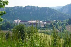 Magnificent monastery beuron germany