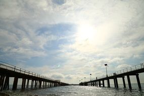 bridges on the ocean