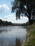 Calm danube river