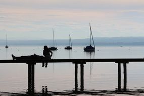 Ammersee Landscape in Bavaria