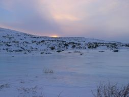 arctic snow in Canada